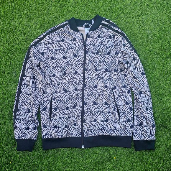 Adidas - Zebra Track Jacket - Youth 11-12 - Picture 1 of 5